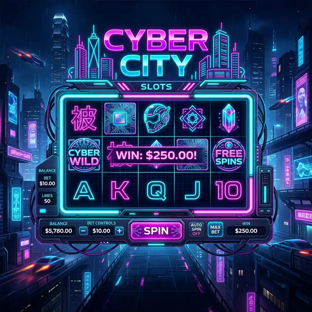 Cyber City slot preview